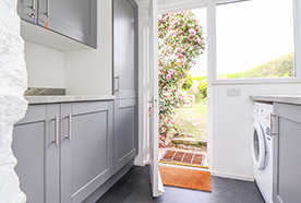 Kitchen at Chy Lowena self-catering cottage